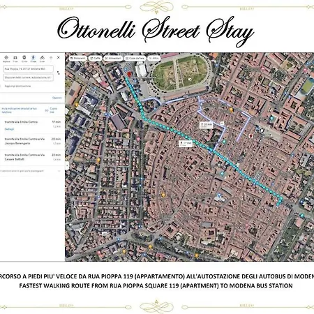 Apartman Ottonelli Street Stay- Wifi Fibra Free Tra Storchi & Centro Storico Modena