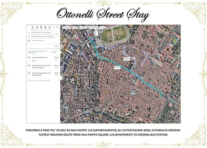 アパート Ottonelli Street Stay- Wifi Fibra Free Tra Storchi & Centro Storico モデナ